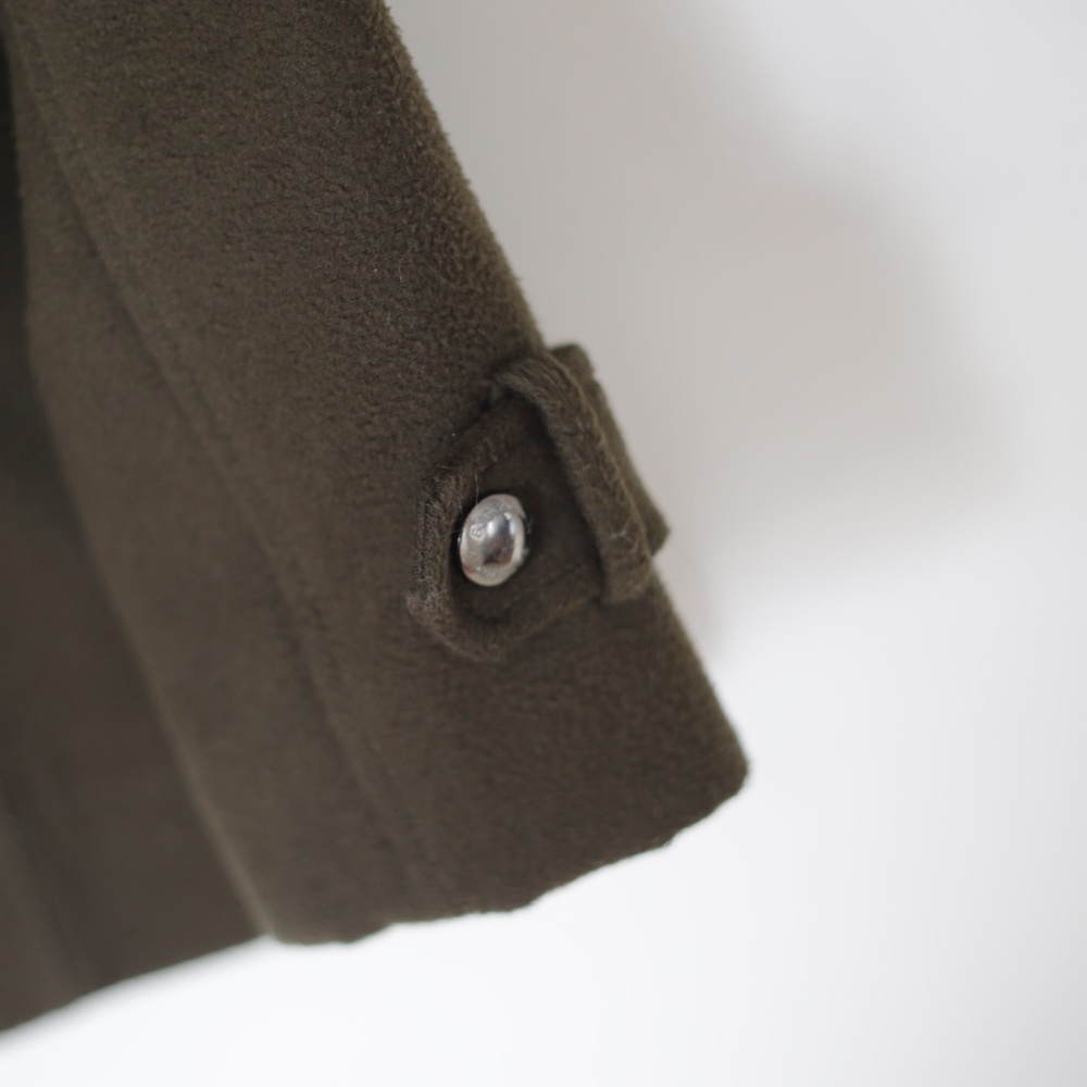 BCBGeneration Green Peacoat with Toggles Small - Picture 5 of 7